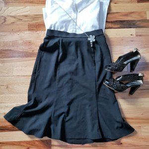 Sag Harbor Stretch Skirt - Black - 8